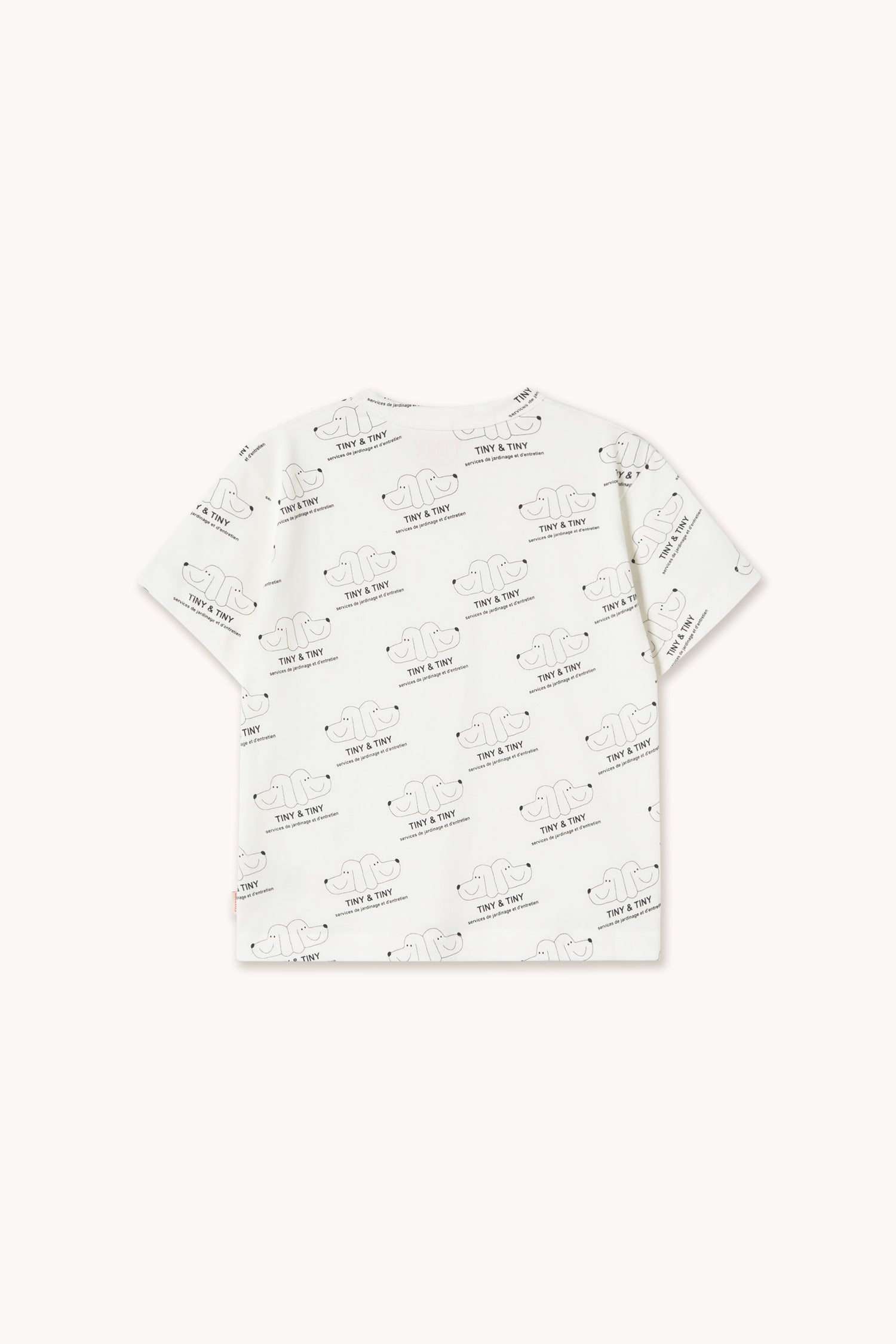 Tiny Cottons Tiny &amp; Tiny Knitted Tee - Off White