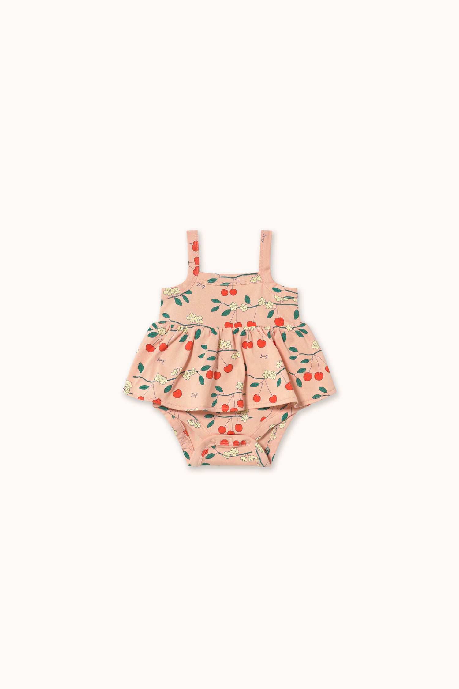 Tiny Cottons Cherry Trees Body - Wild Rose
