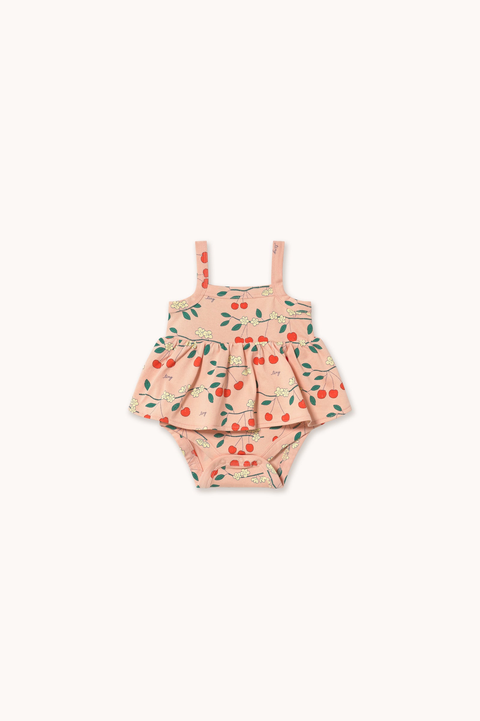 Tiny Cottons Cherry Trees Body - Wild Rose