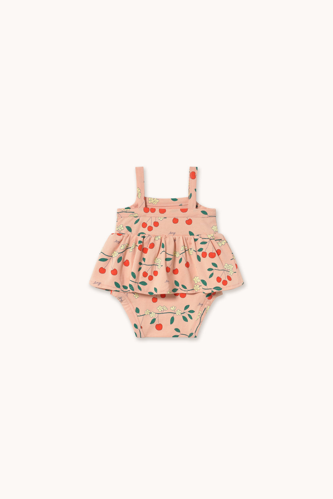 Tiny Cottons Cherry Trees Body - Wild Rose