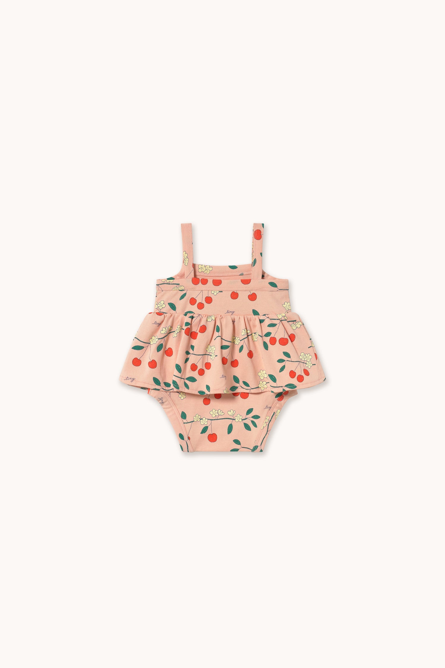 Tiny Cottons Cherry Trees Body - Wild Rose