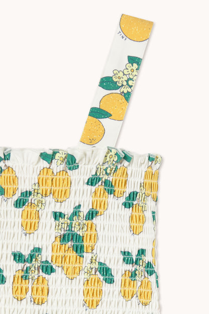 Tiny Cottons Oranges Top - Off White