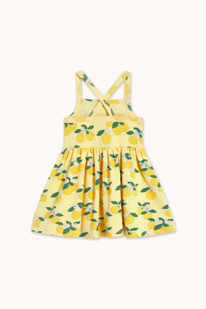 Tiny Cottons Oranges Dress - Mellow Yellow