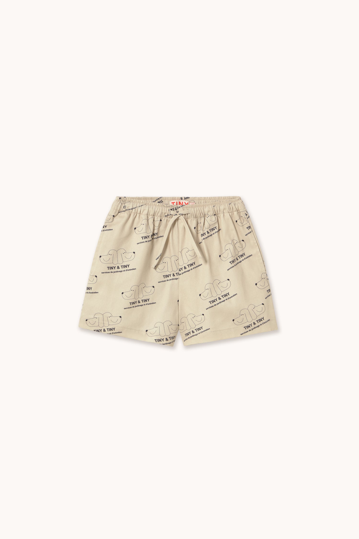 Tiny Cottons Tiny &amp; Tiny Twill Shorts - Dark Vanilla