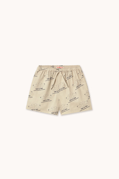 Tiny Cottons Tiny &amp; Tiny Twill Shorts - Dark Vanilla