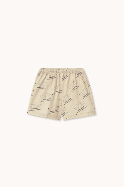 Tiny Cottons Tiny &amp; Tiny Twill Shorts - Dark Vanilla