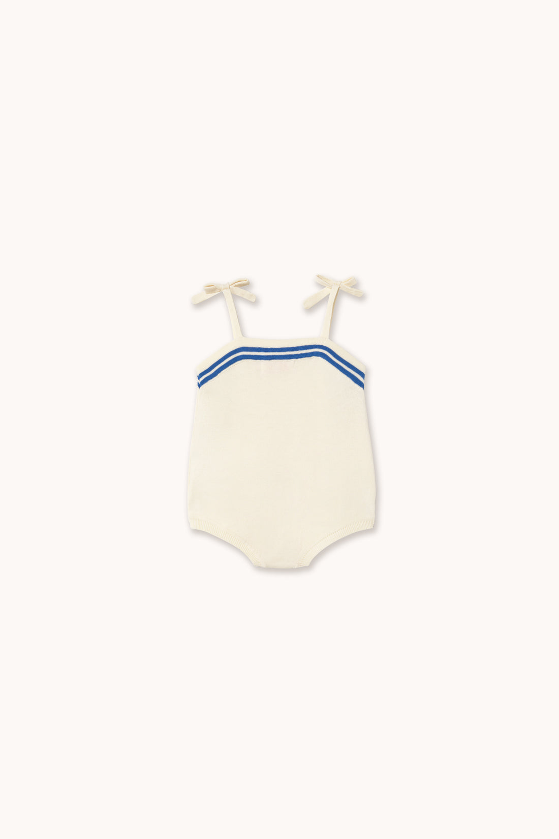 Tiny Cottons Stripes Straps Body - Off-white