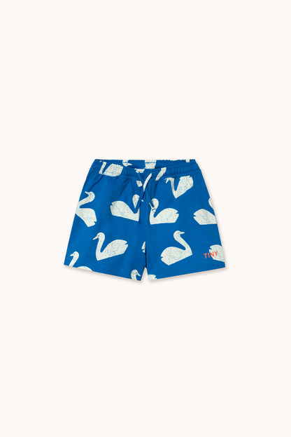 Tiny Cottons Big Swans Trunks - Blue