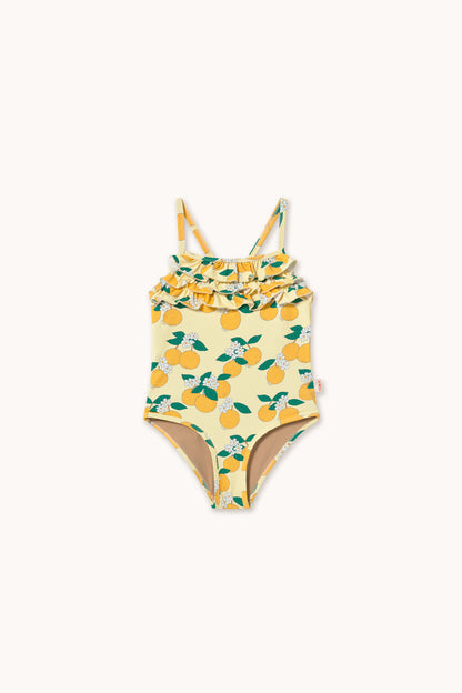 Tiny Cottons Oranges Swimsuit - Pastel Yellow