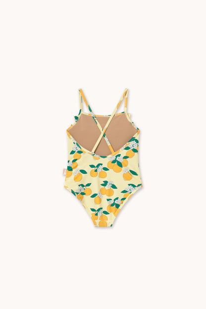 Tiny Cottons Oranges Swimsuit - Pastel Yellow