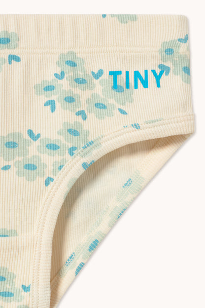 Tiny Cottons Blossoms Briefs - Off-White