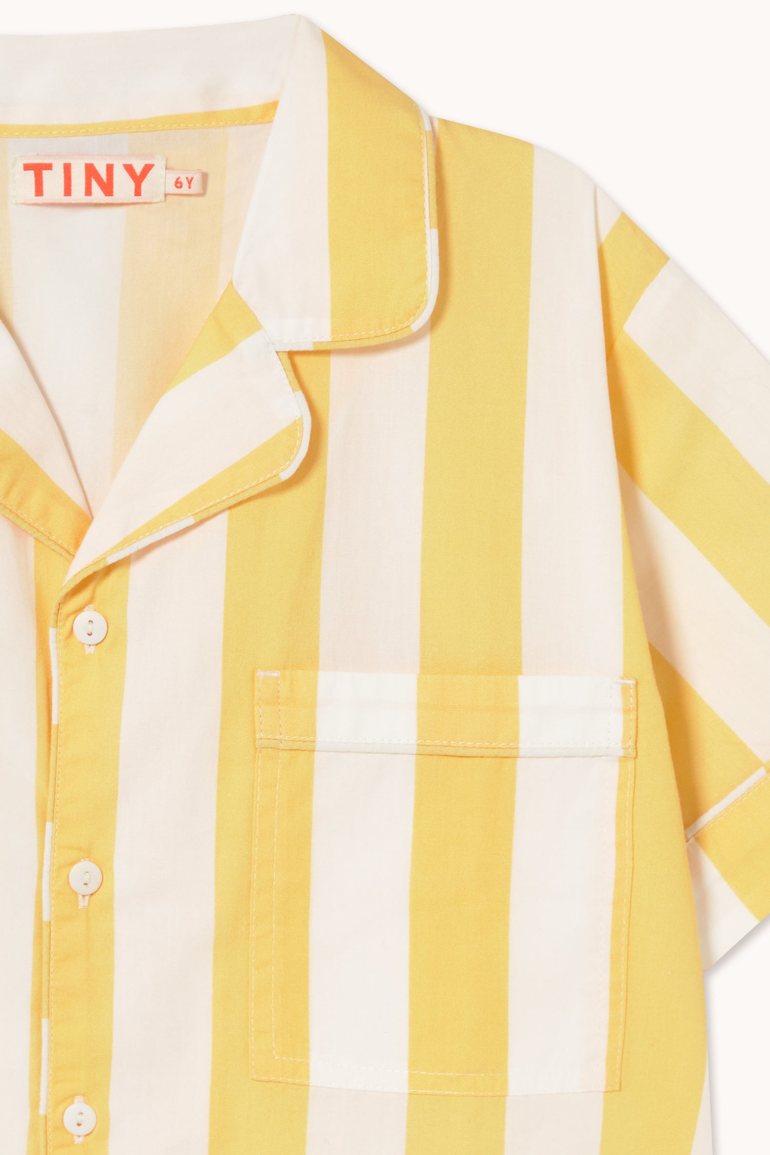 Tiny Cottons Yellow Stripes Set - Dusty Yellow