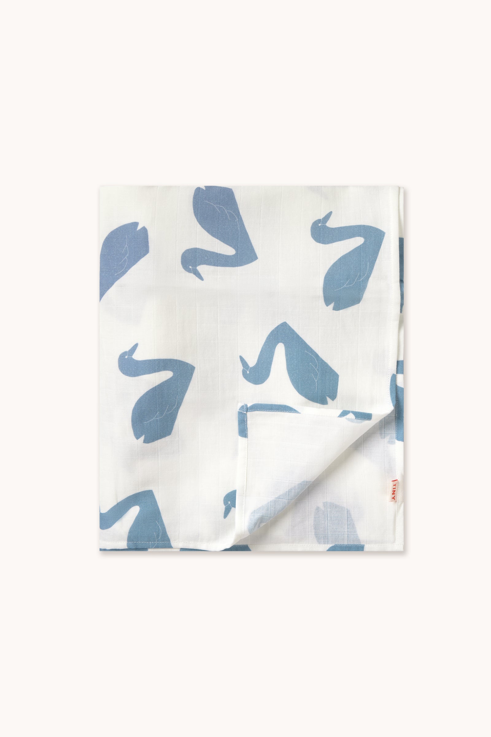 Tiny Cottons Big Swans Swaddle - Off-white