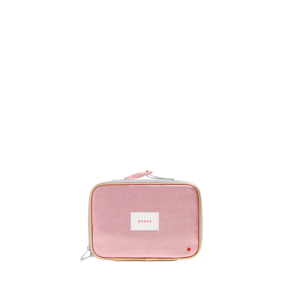State Bags Rodgers Lunch Box - Pink/Silver