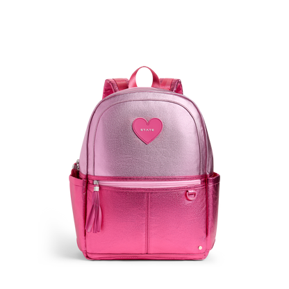 State Bags Kane Backpack - Pink/Hot Pink Color Block
