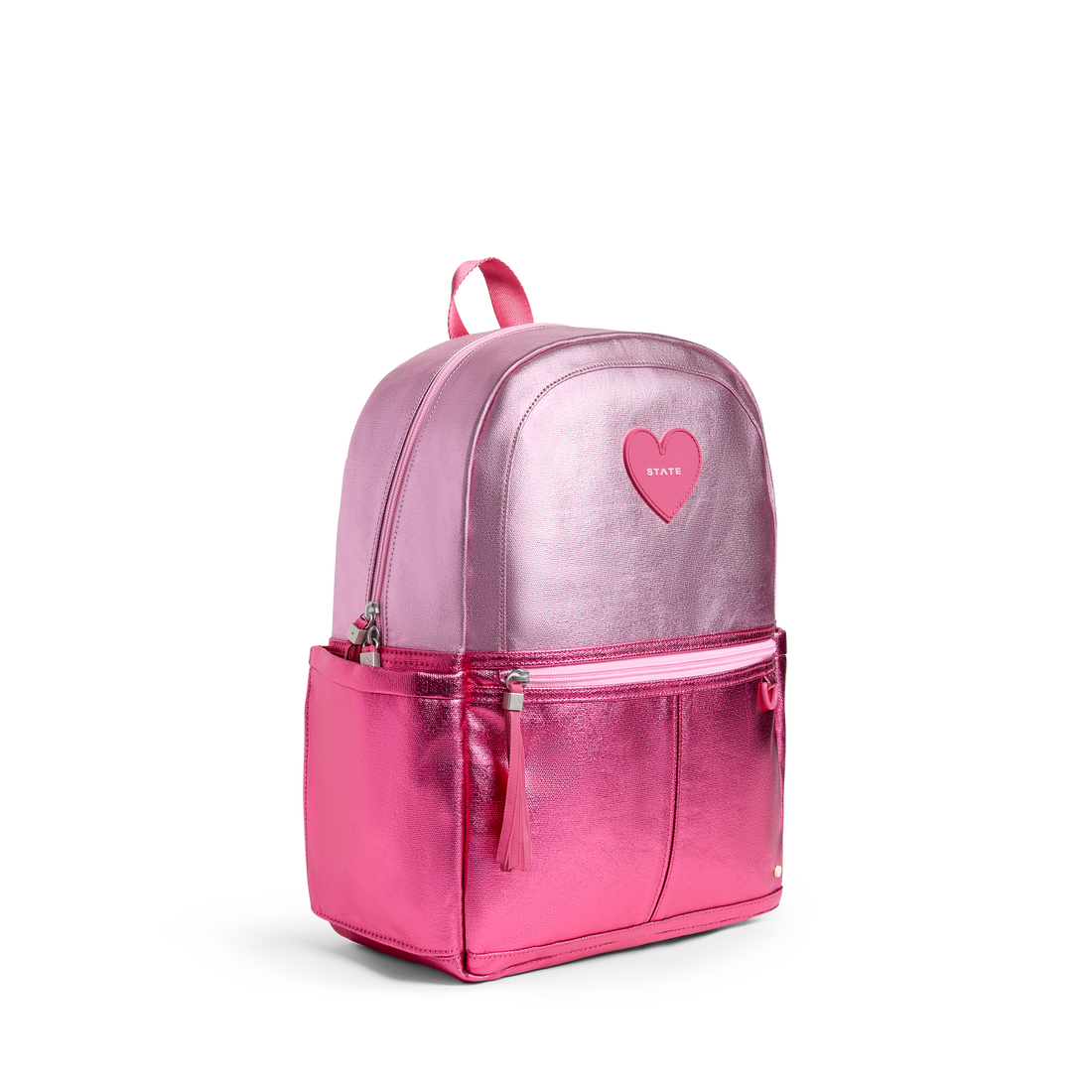 State Bags Kane Backpack - Pink/Hot Pink Color Block
