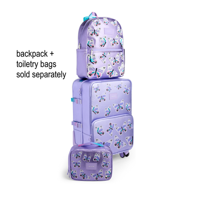 State Bags Logan Carry On Suitcase - Butterfly