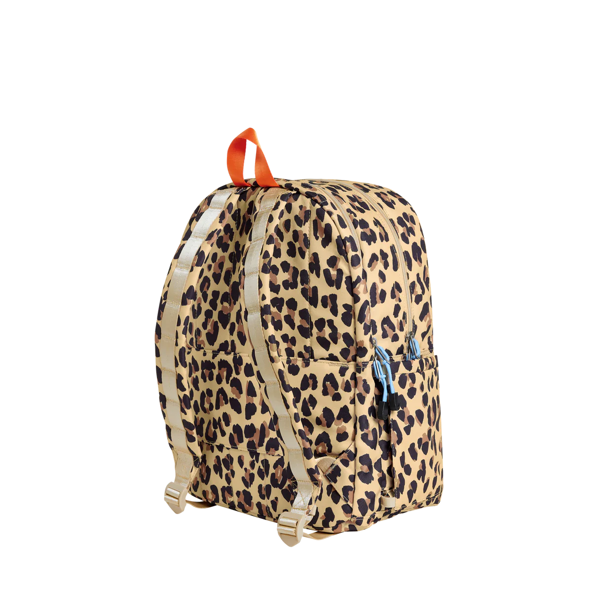 State Bags Kane Double Pocket Backpack - Leopard