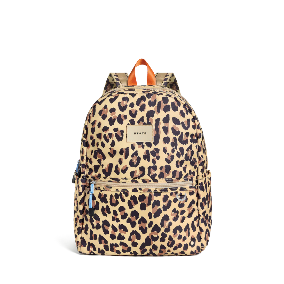 State Bags Kane Double Pocket Backpack - Leopard
