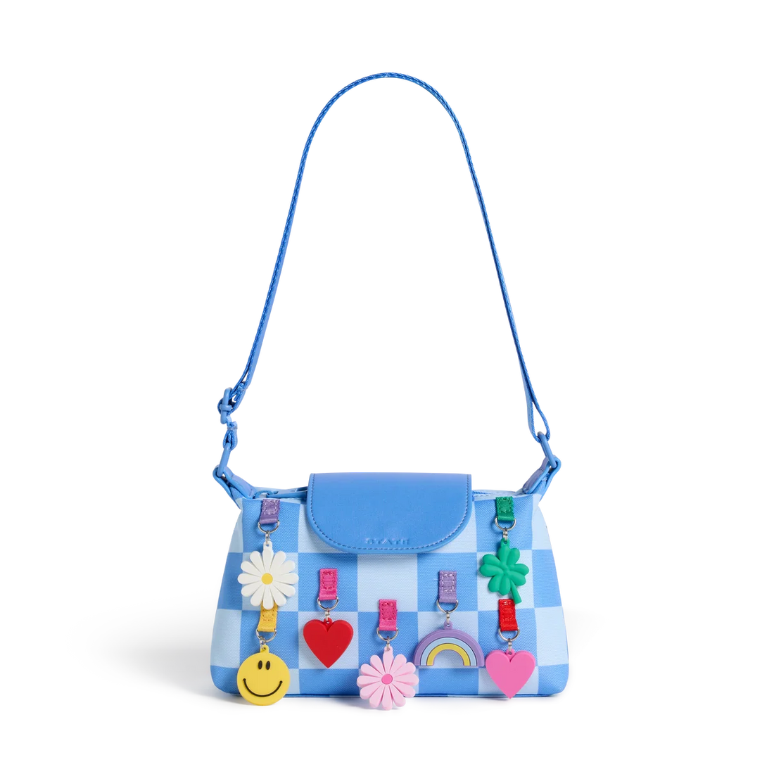 State Bags Chelsea Pouchette - Charms Blue Check