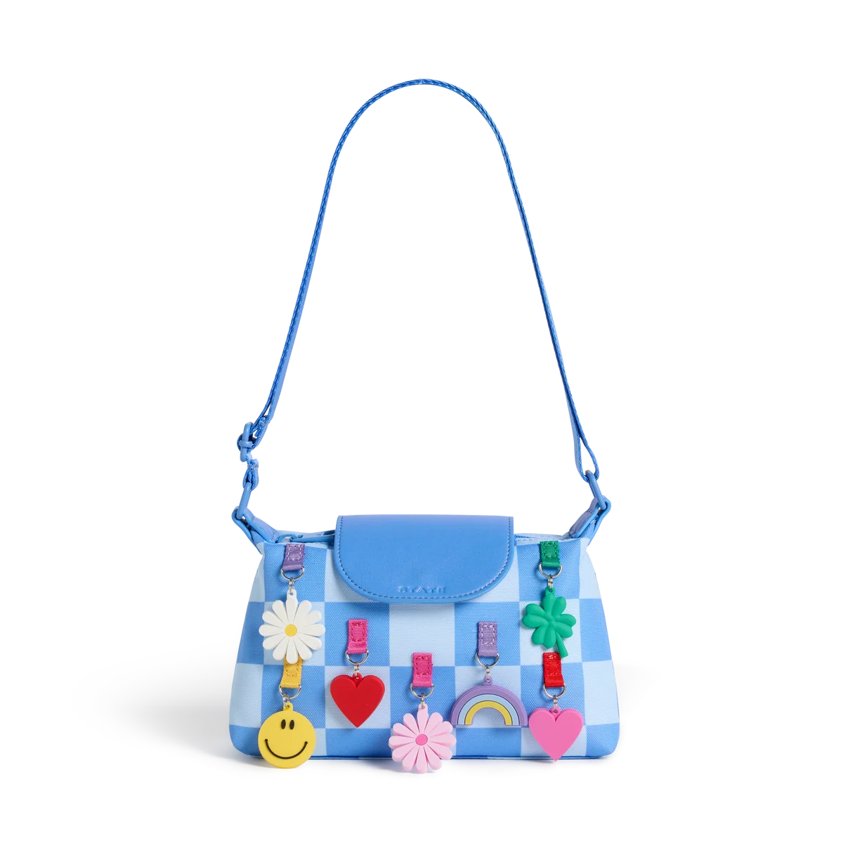 State Bags Chelsea Pouchette - Charms Blue Check