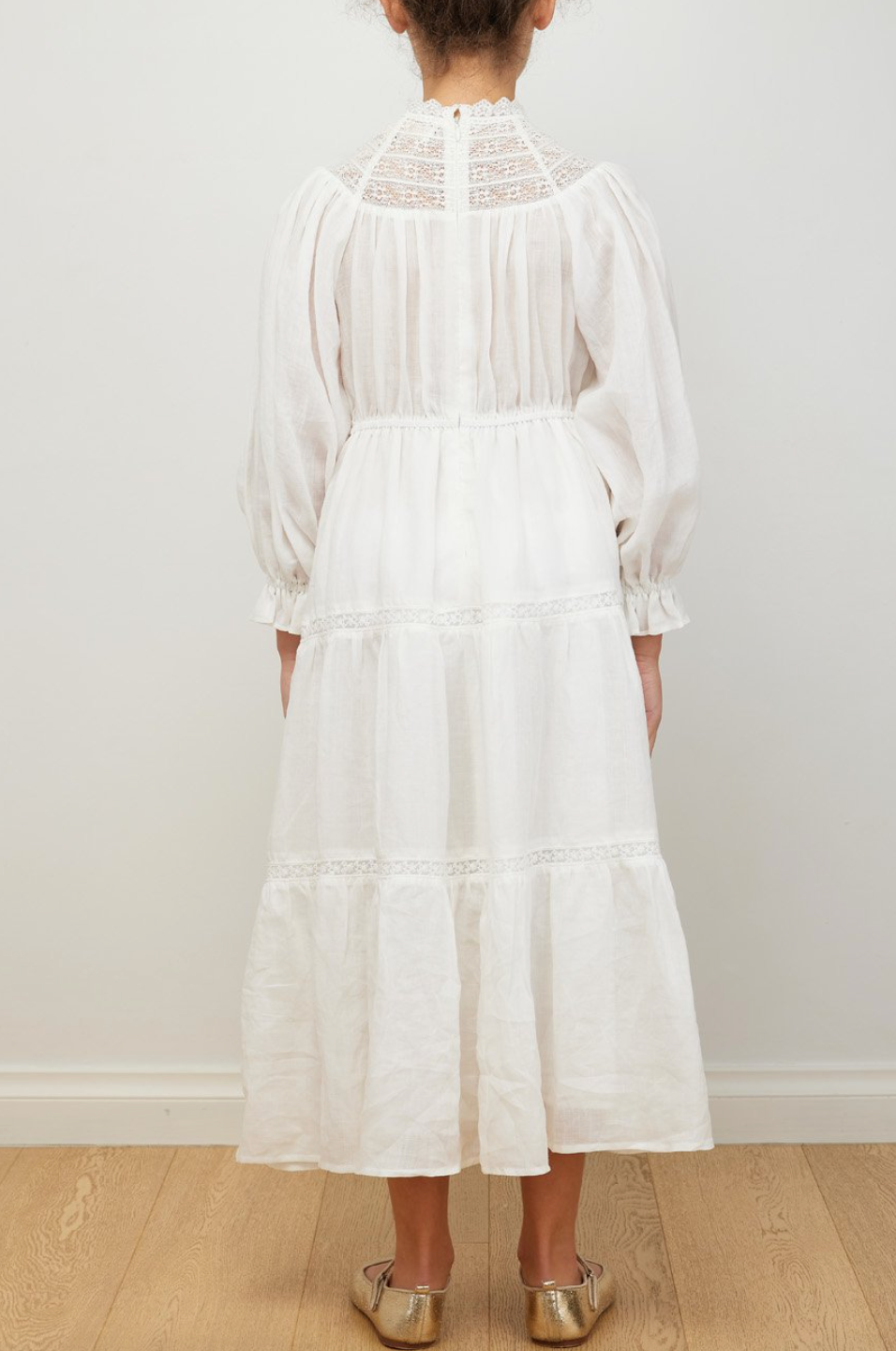 Petite Amalie Long Heirloom Dress Petite Amalie Long Heirloom Dress