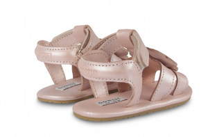 Donsje Tuti Fields Sandals | Violette - Rose Metallic Leather