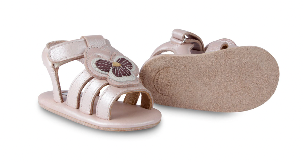 Donsje Tuti Fields Sandals | Violette - Rose Metallic Leather