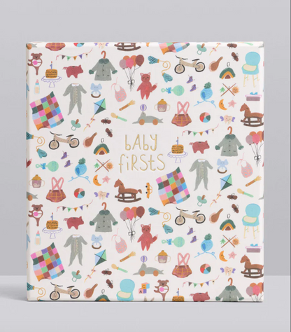 Write to Me Baby Firsts | Linen