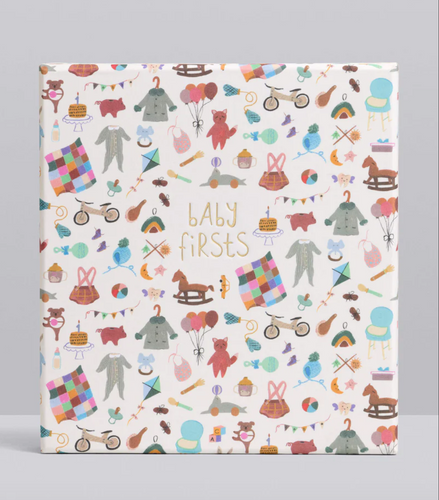 Write to Me Baby Firsts | Linen