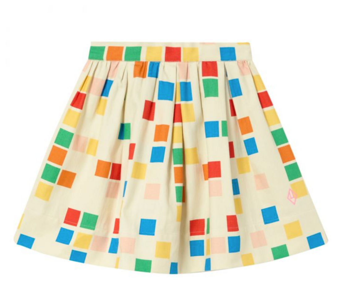 The Animals Observatory Salamander Kids Skirt - Ecru