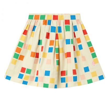 The Animals Observatory Salamander Kids Skirt - Ecru