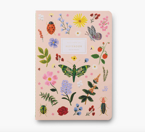 Rifle Paper Co. Assorted Set Of 3 Curio Notebooks