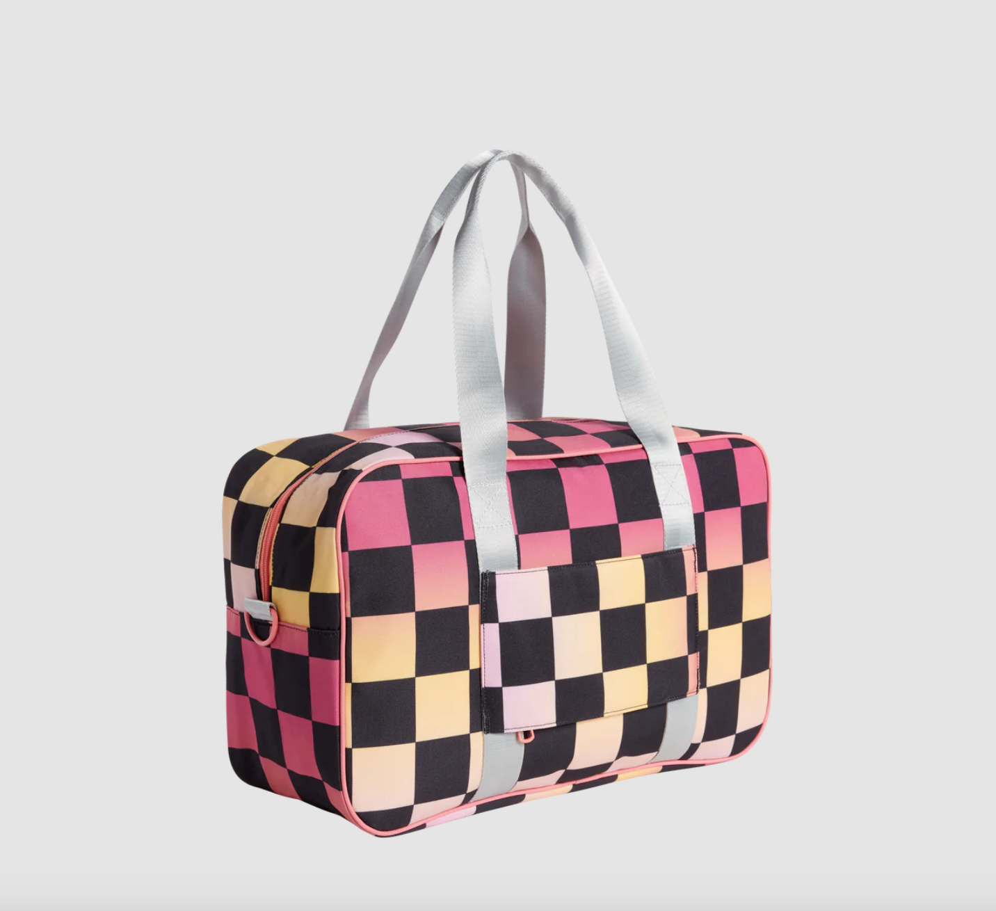 State Bags Rockaway Kids Duffle - Pink Checkerboard