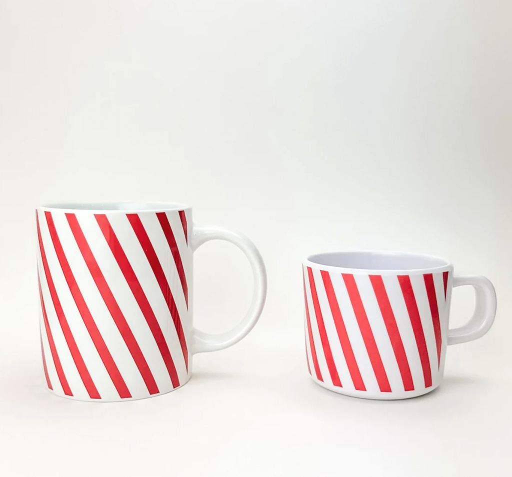 Helmsie Peppermint Two of a Kind Cup Set
