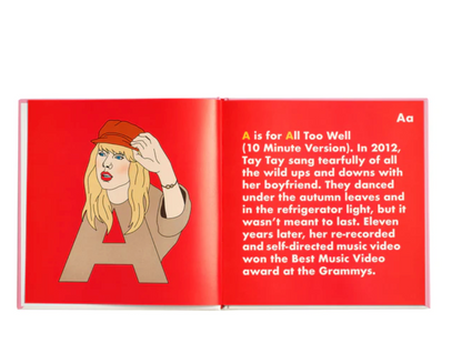 Alphabet Legends Taylor Swift Legends Alphabet Book