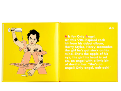 Alphabet Legends Harry Styles Legends Alphabet Book