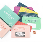 Inklings Paperie Scratch off Vouchers