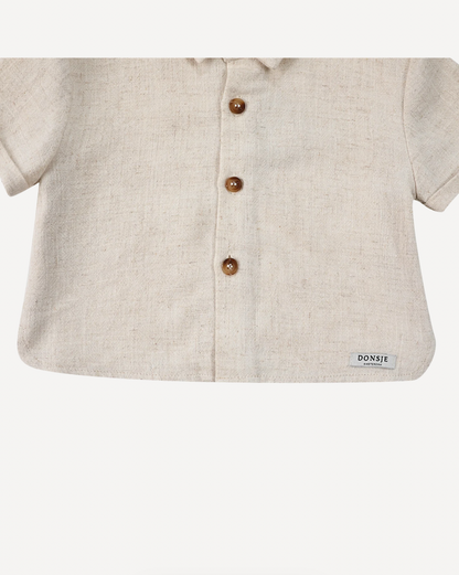 Donsje Lerie Shirt - Warm White Melange