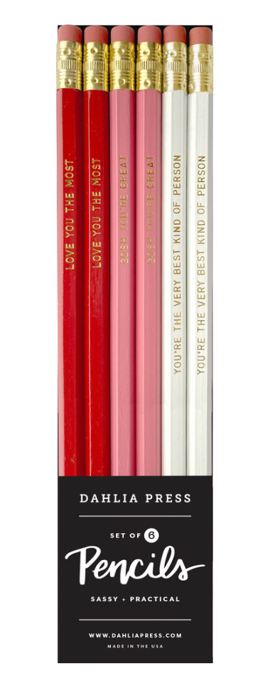 Dahlia Press Pencils Set of 6
