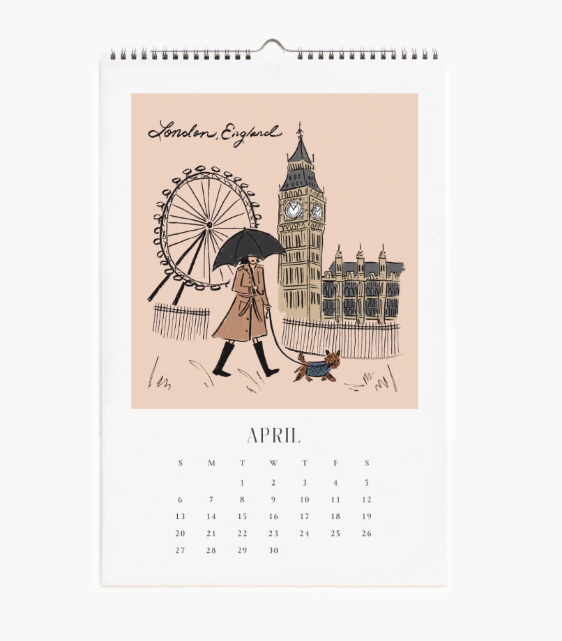 Rifle Paper Co. 2025 Travel Sketchbook Wall Calendar – Dreams of Cuteness rifle-paper-co-2025-travel-sketchbook-wall-calendar-dreams-of-cuteness