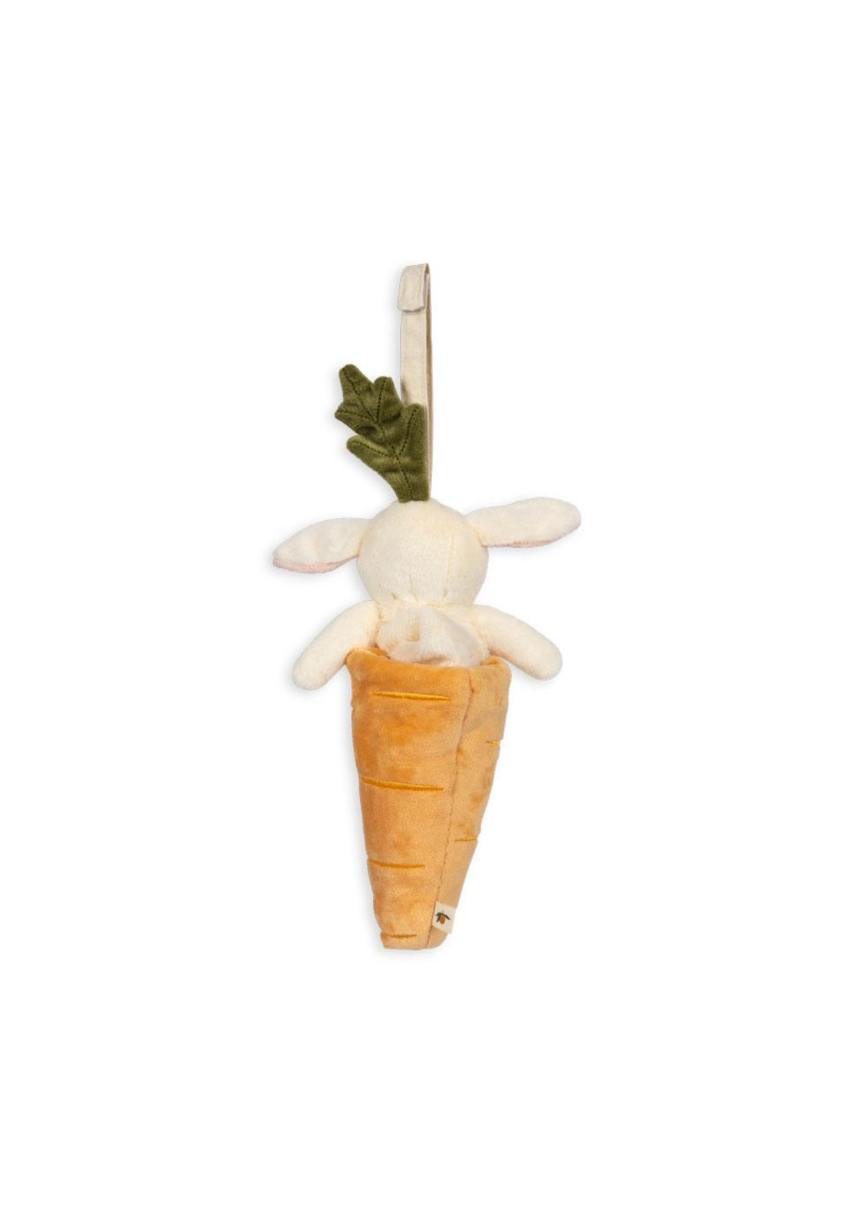 Konges Sløjd Activity Music Carrot GRS - Buttercup Orange