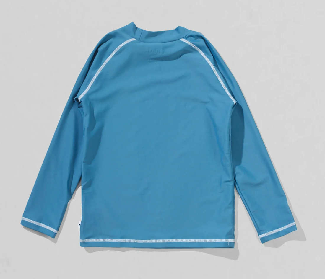 Munster Kids Mnster Longsleeve Rashguard - Dark Denim