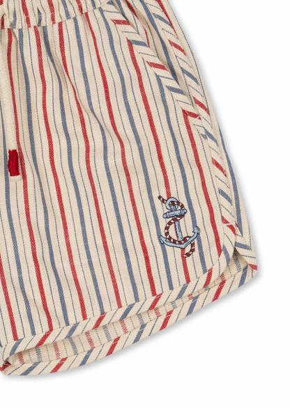 Konges Sløjd Marlon Shorts GOTS - Antique Stripe