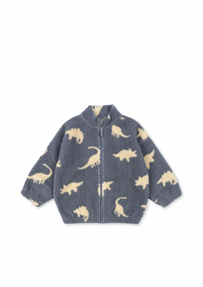 Konges Sløjd Jody Teddy Jacket Grs - Dino Mist