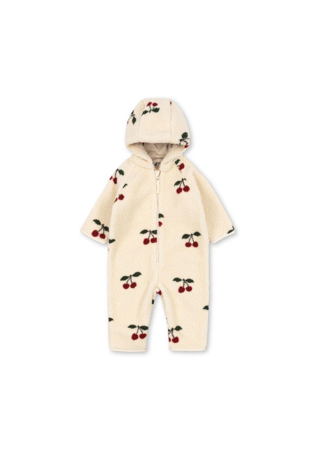 Konges Sløjd Jody Teddy Onesie Grs - Ma grande Cerise