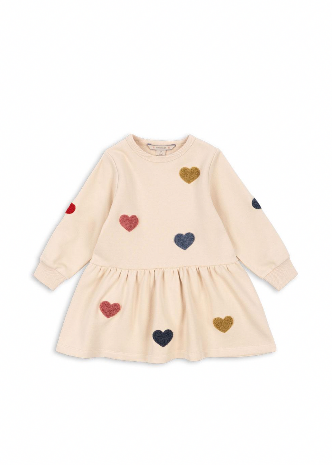 Konges Sløjd Lou Terry Sweat Dress Ocs - Multi Heart