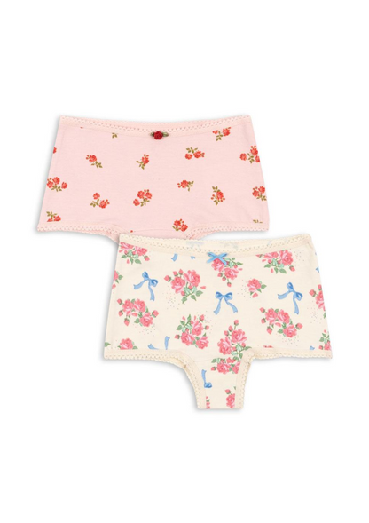 Konges Sløjd Basic 2 Pack Girl Hipster Gots - Bella Rosita/Rosa Pink