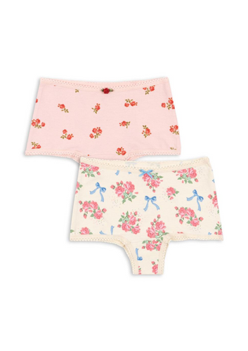 Konges Sløjd Basic 2 Pack Girl Hipster Gots - Bella Rosita/Rosa Pink