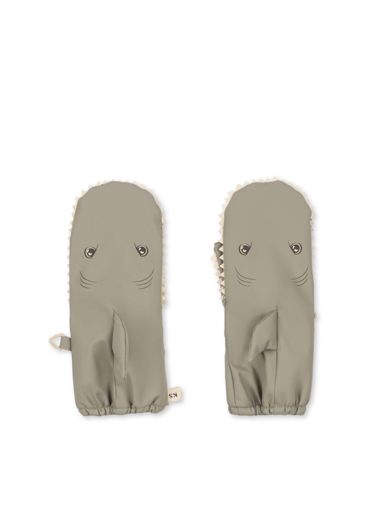 Konges Sløjd Plainy Shark Mittens - Laurel Oak